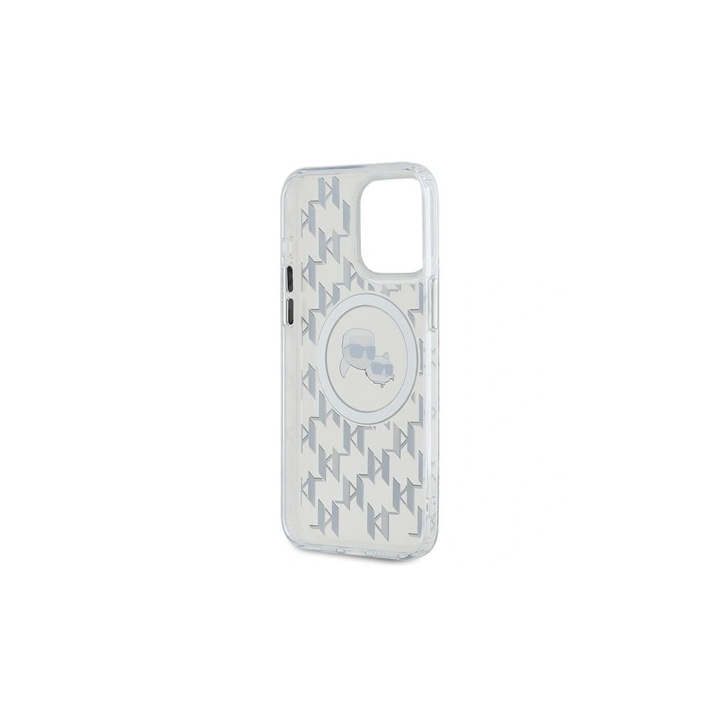Hurtownia GSM - Karl Lagerfeld KLHMP15LHMCKMHT Apple iPhone 15 Pro IML Monogram Karl&Choupette Head MagSafe átlátszó - KLD21684 - {ean13} - Hurt