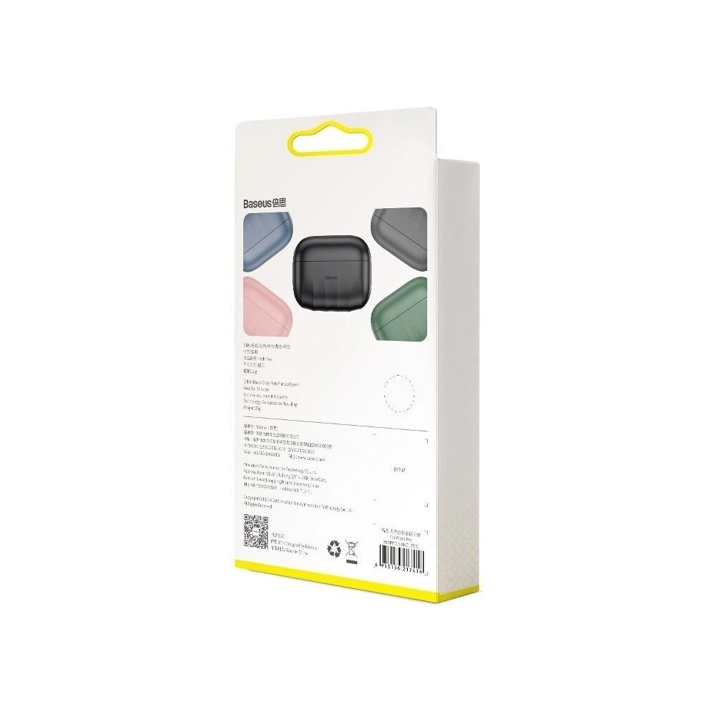 Hurtownia GSM - Silikonhülle Baseus Shell Pattern für Apple AirPods Pro (schwarz) - BSU1033BLK - {ean13} - Hurt