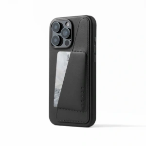 Hurtownia GSM - Mujjo Geldbörse Lederhülle Apple iPhone 16 Pro Max MagSafe (schwarz) - MUJ124 - {ean13} - Hurt