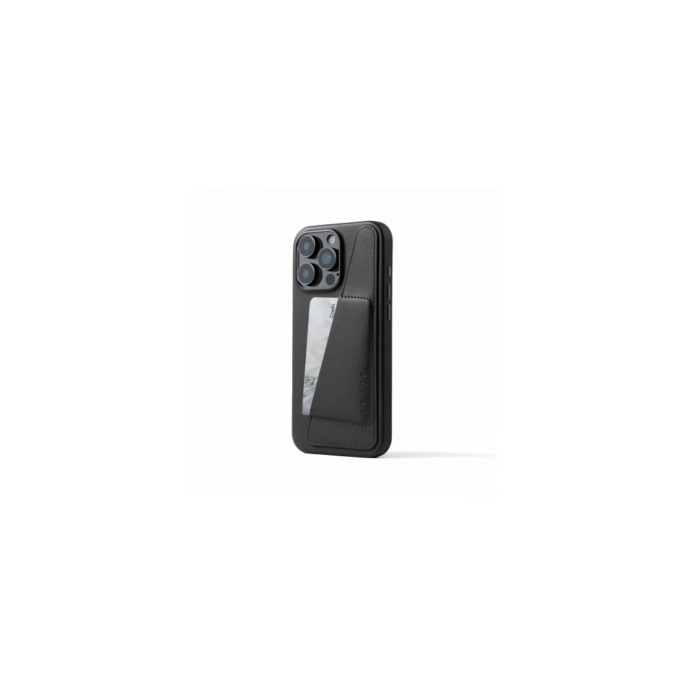Hurtownia GSM - Mujjo Geldbörse Lederhülle Apple iPhone 16 Pro Max MagSafe (schwarz) - MUJ124 - {ean13} - Hurt
