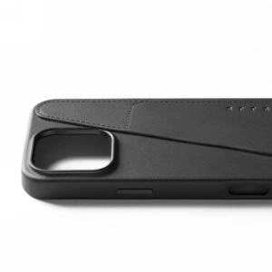 Hurtownia GSM - Mujjo Geldbörse Lederhülle Apple iPhone 16 Pro Max MagSafe (schwarz) - MUJ124 - {ean13} - Hurt