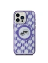 Hurtownia GSM - Karl Lagerfeld KLHMP15LHMCKMHU Apple iPhone 15 Pro IML Monogram Karl&Choupette Head MagSafe violet - KLD21685 - {ean13} - Hurt