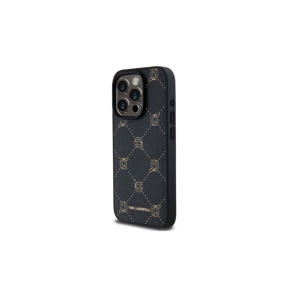 Hurtownia GSM - Karl Lagerfeld KLHMP15LPGKHPHK Apple iPhone 15 Pro MagSafe Karl Head černý - KLD21687 - {ean13} - Hurt