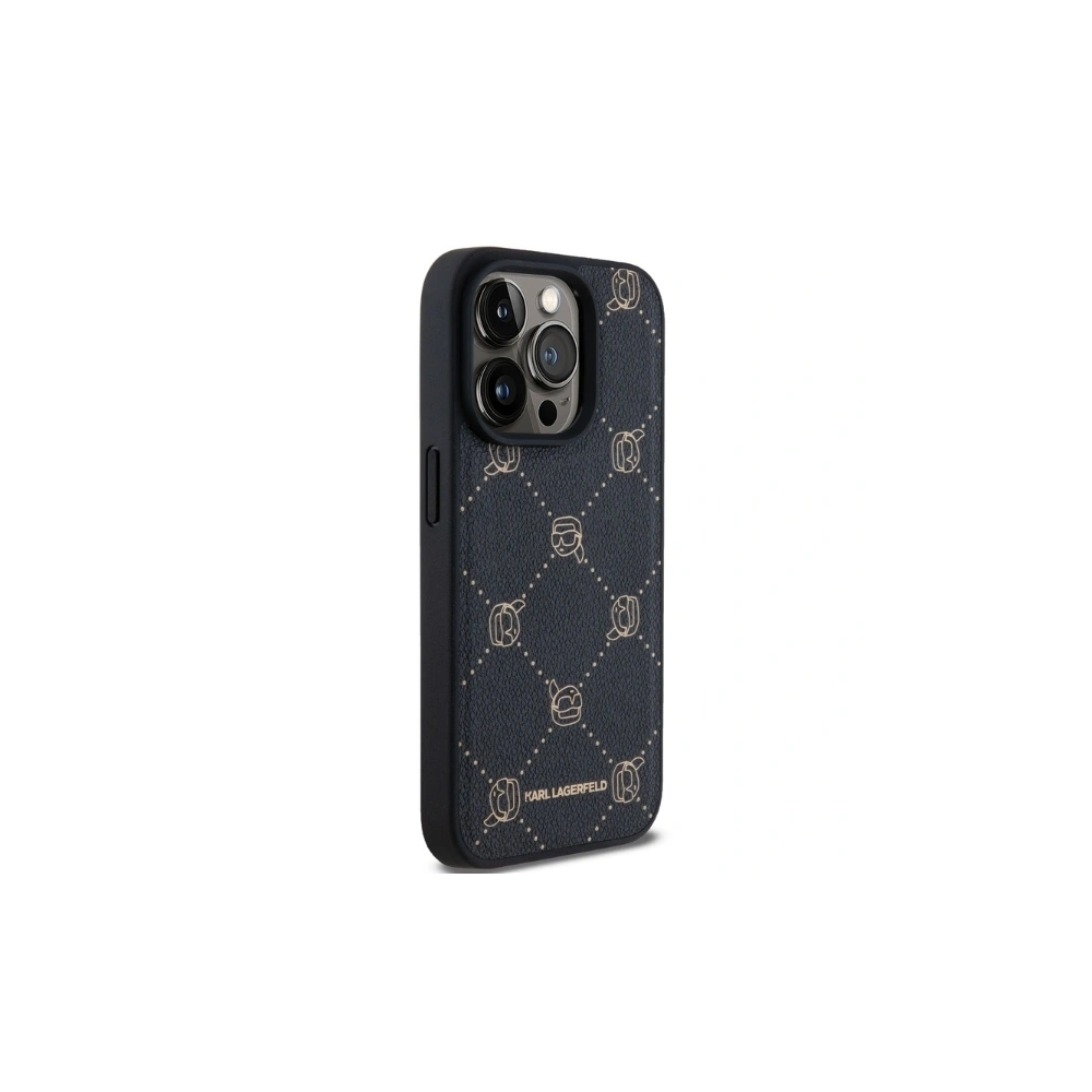Hurtownia GSM - Karl Lagerfeld KLHMP15LPGKHPHK Apple iPhone 15 Pro MagSafe Karl Head černý - KLD21687 - {ean13} - Hurt
