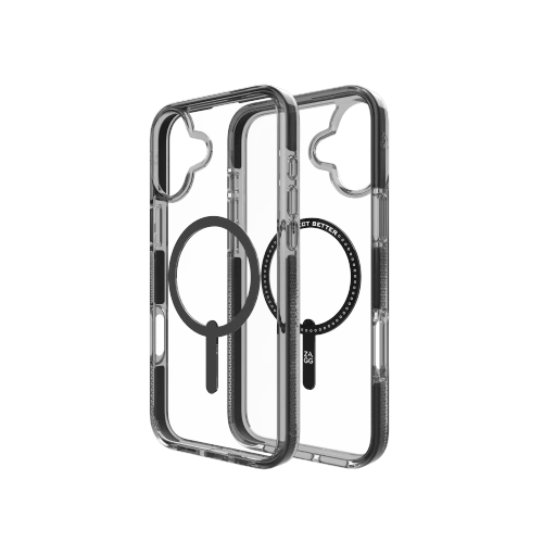 Etui ZAGG Santa Cruz Snap Apple iPhone 16 Plus MagSafe (black)