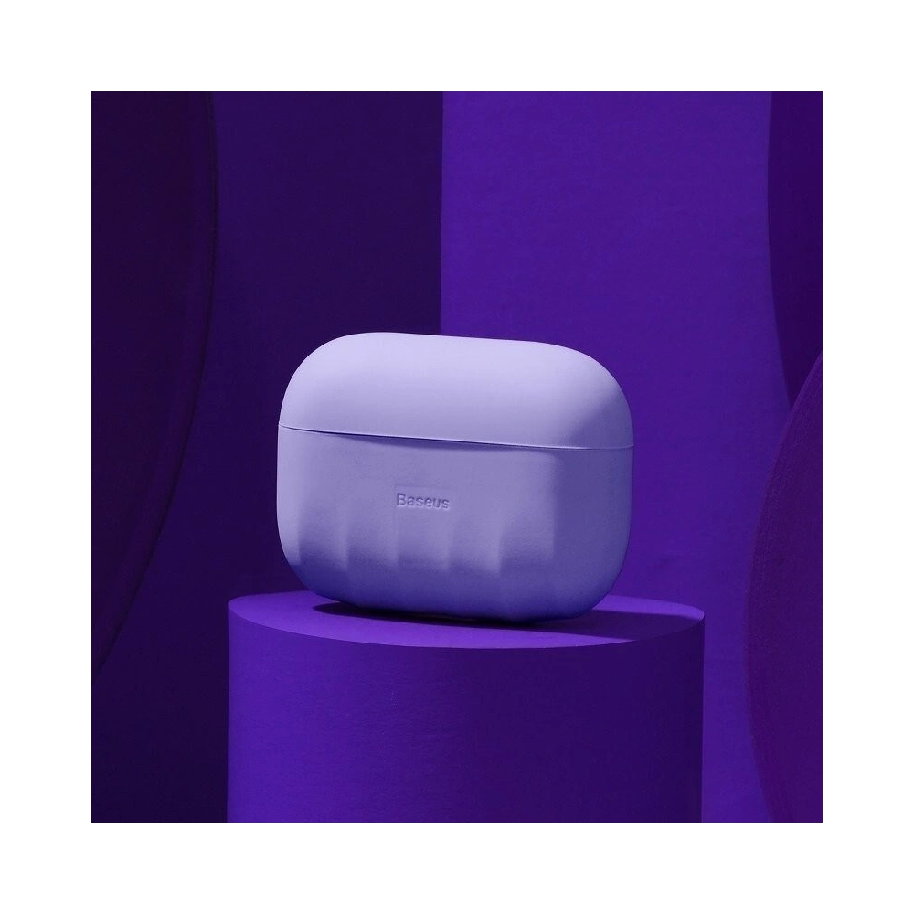 Hurtownia GSM - Silikonhülle Baseus Shell Pattern für Apple AirPods Pro (lila) - BSU1035PRP - {ean13} - Hurt
