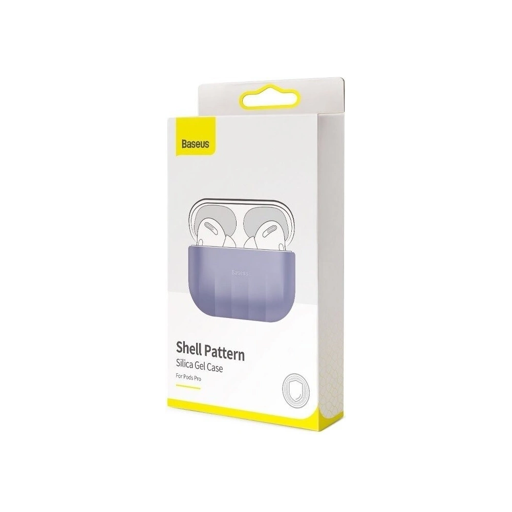 Hurtownia GSM - Silikonhülle Baseus Shell Pattern für Apple AirPods Pro (lila) - BSU1035PRP - {ean13} - Hurt