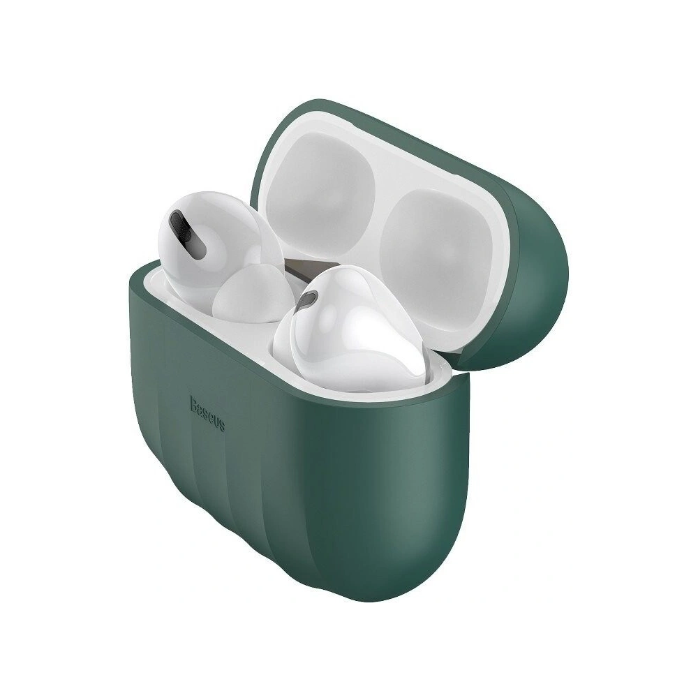Hurtownia GSM - Silikonhülle Baseus Shell Pattern für Apple AirPods Pro (grün) - BSU1036GRN - {ean13} - Hurt
