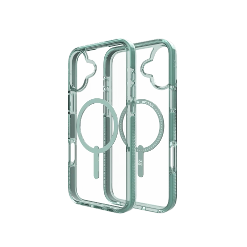 Etui ZAGG Santa Cruz Snap Apple iPhone 16 Plus MagSafe (green)