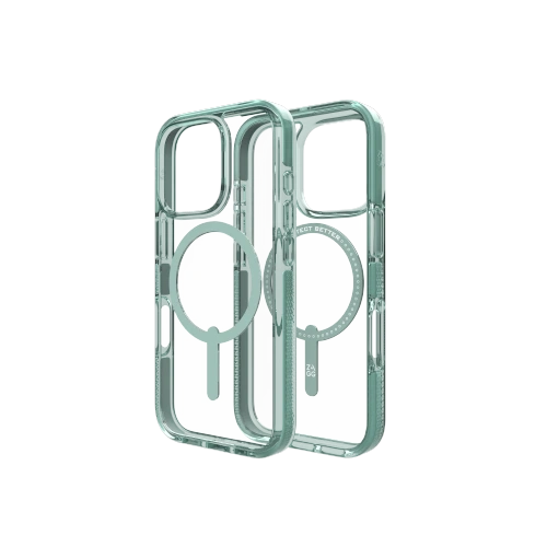 Etui ZAGG Santa Cruz Snap Apple iPhone 16 Pro MagSafe (green)