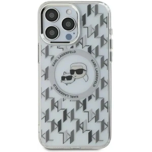 Hurtownia GSM - Karl Lagerfeld KLHMP15SHMCKMHT Apple iPhone 15 IML Monogram Karl&Choupette Head MagSafe transparent - KLD21693 - {ean13} - Hurt
