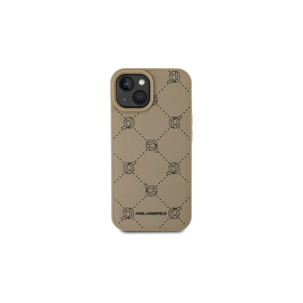 Hurtownia GSM - Karl Lagerfeld KLHMP15SPGKHPHE Apple iPhone 15 MagSafe Karl Heads béžová - KLD21695 - {ean13} - Hurt