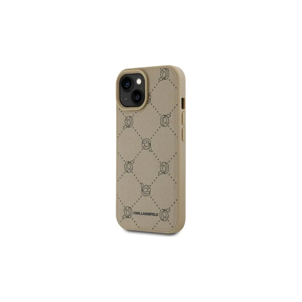 Hurtownia GSM - Karl Lagerfeld KLHMP15SPGKHPHE Apple iPhone 15 MagSafe Karl Heads béžová - KLD21695 - {ean13} - Hurt
