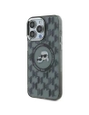 Hurtownia GSM - Karl Lagerfeld KLHMP15XHMCKMHK Apple iPhone 15 Pro Max IML Monogram Karl&Choupette Head MagSafe negru - KLD21697 - {ean13} - Hurt