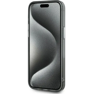 Hurtownia GSM - Karl Lagerfeld KLHMP15XHMCKMHK Apple iPhone 15 Pro Max IML Monogram Karl&Choupette Kopf MagSafe schwarz - KLD21697 - {ean13} - Hurt