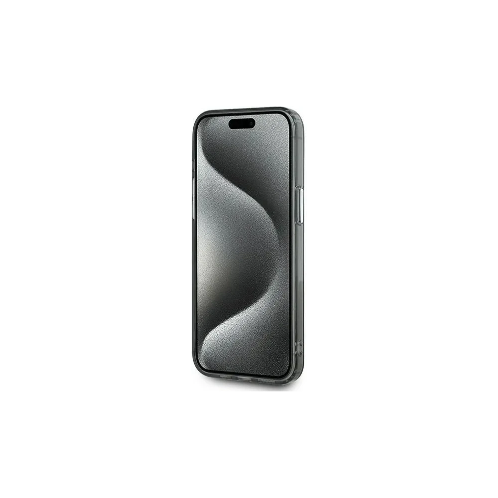 Hurtownia GSM - Karl Lagerfeld KLHMP15XHMCKMHK Apple iPhone 15 Pro Max IML Monogram Karl&Choupette Head MagSafe negru - KLD21697 - {ean13} - Hurt