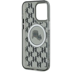 Hurtownia GSM - Karl Lagerfeld KLHMP15XHMCKMHK Apple iPhone 15 Pro Max IML Monogram Karl&Choupette Kopf MagSafe schwarz - KLD21697 - {ean13} - Hurt