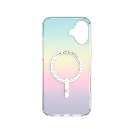 Etui ZAGG Milan Snap Apple iPhone 16 Plus MagSafe (iridescent)