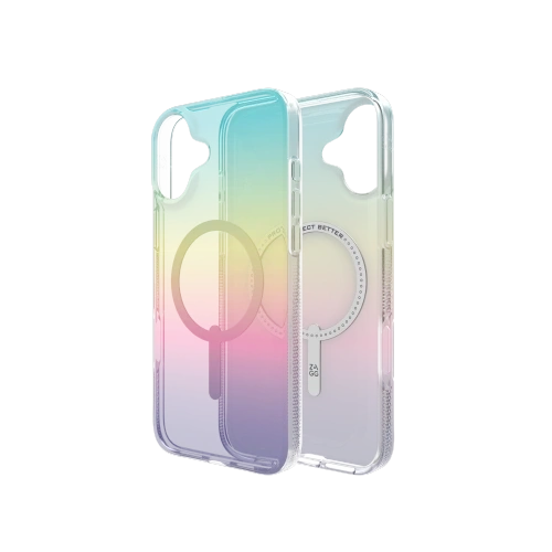 Etui ZAGG Milan Snap Apple iPhone 16 Plus MagSafe (iridescent)