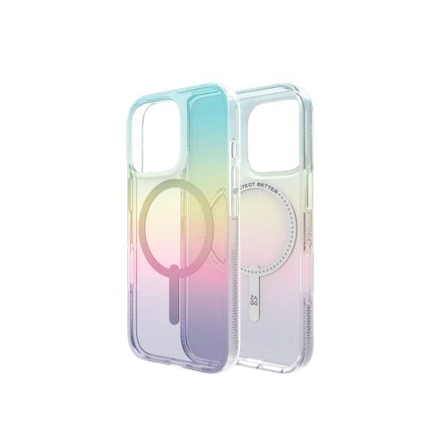 Etui ZAGG Milan Snap Apple iPhone 16 Pro MagSafe (iridescent)