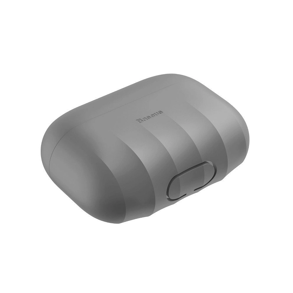Wholesale Baseus Shell pattern Silica Gel Case For Pods Pro Grey - BSU1037GRY - {ean13} - Hurt