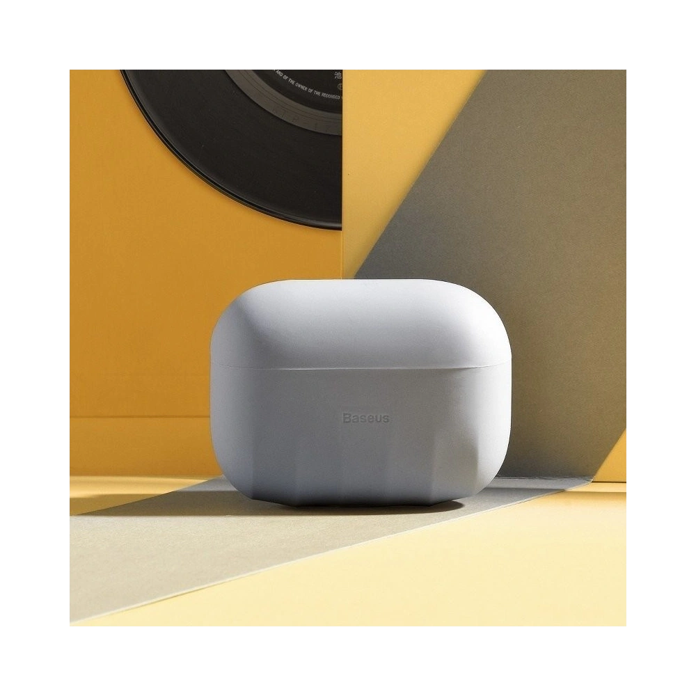Hurtownia GSM - Silikonhülle Baseus Shell Pattern für Apple AirPods Pro (grau) - BSU1037GRY - {ean13} - Hurt