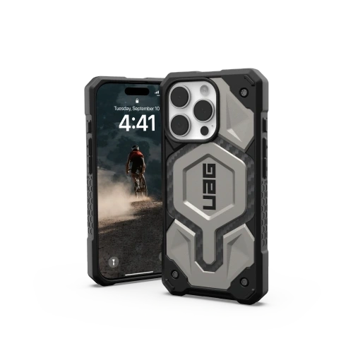 Etui UAG Urban Armor Gear Monarch Pro Apple iPhone 16 Pro MagSafe (titanium)