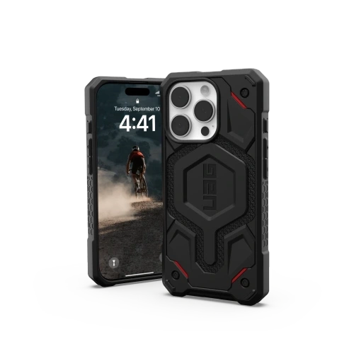 Etui UAG Urban Armor Gear Monarch Pro Apple iPhone 16 Pro MagSafe (kevlar black)