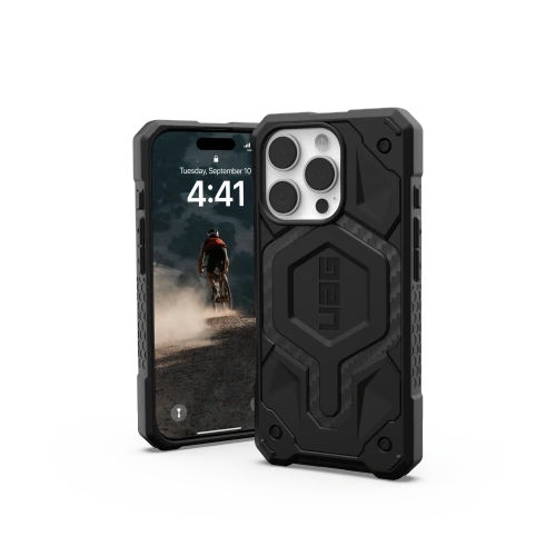 Etui UAG Urban Armor Gear Monarch Pro Apple iPhone 16 Pro MagSafe (carbon fiber)