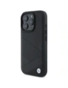 Hurtownia GSM - BMW BMHCP16L23RCGPK Apple iPhone 16 Pro Hartschale Sign Leder Kreuzlinienmuster schwarz - BMW687 - {ean13} - Hurt
