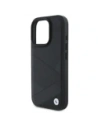 Hurtownia GSM - BMW BMHCP16L23RCGPK Apple iPhone 16 Pro Hartschale Sign Leder Kreuzlinienmuster schwarz - BMW687 - {ean13} - Hurt