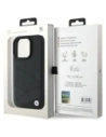 Hurtownia GSM - BMW BMHCP16L23RCGPK Apple iPhone 16 Pro Hartschale Sign Leder Kreuzlinienmuster schwarz - BMW687 - {ean13} - Hurt
