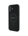 Hurtownia GSM - Guess GUHMP16MPSAHMCK Apple iPhone 16 Plus husă rigidă Saffiano Classic Logo MagSafe neagră - GUE3626 - {ean13} - Hurt