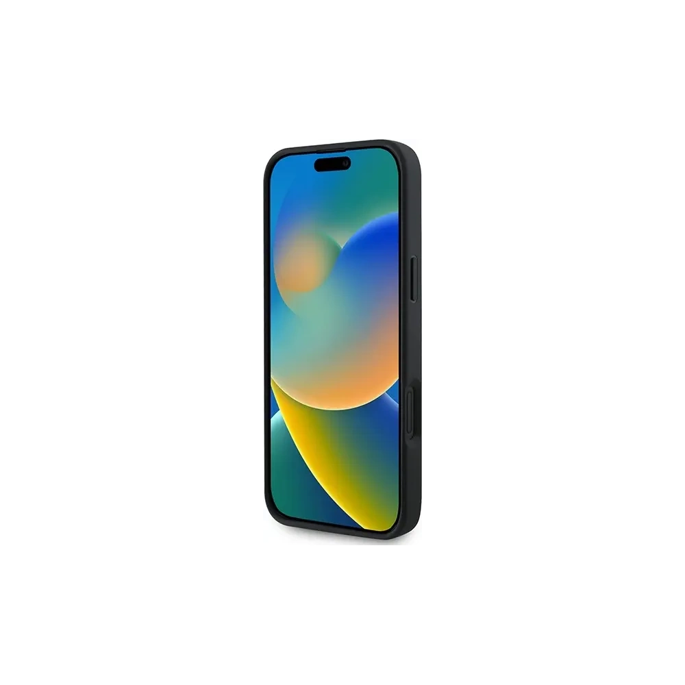 Hurtownia GSM - Guess GUHMP16MPSAHMCK Apple iPhone 16 Plus husă rigidă Saffiano Classic Logo MagSafe neagră - GUE3626 - {ean13} - Hurt