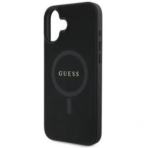 Hurtownia GSM - Guess GUHMP16MPSAHMCK Apple iPhone 16 Plus kemény tok Saffiano Classic Logo MagSafe fekete - GUE3626 - {ean13} - Hurt