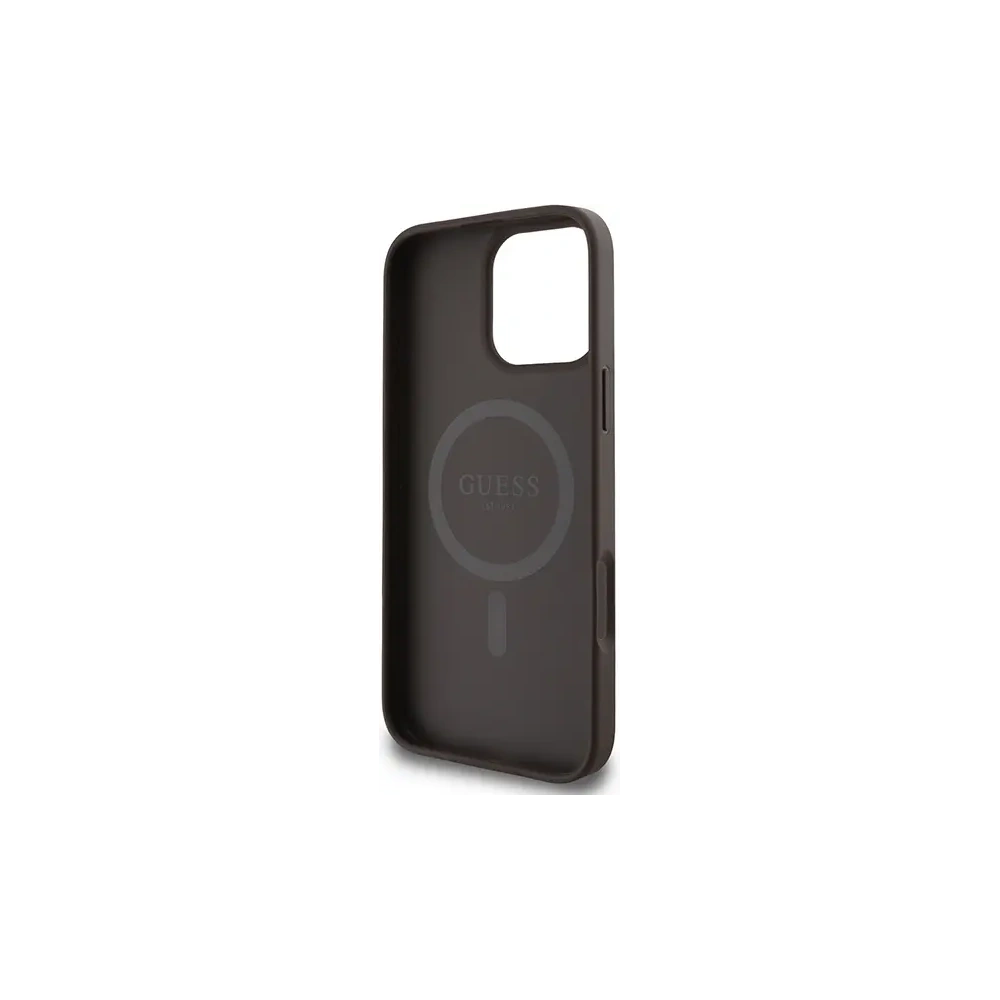 Wholesale Guess GUHMP16XP4RPSW Apple iPhone 16 Pro Max hardcase 4G Printed Stripes MagSafe brown - GUE3628 - {ean13} - Hurt