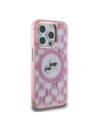 Hurtownia GSM - Karl Lagerfeld KLHMP15XHMCKMHP Apple iPhone 15 Pro Max IML Monogram Karl&Choupette Kopf MagSafe pink - KLD21706 - {ean13} - Hurt