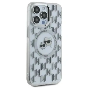 Hurtownia GSM - Karl Lagerfeld KLHMP15XHMCKMHT Apple iPhone 15 Pro Max IML Monogram Karl&Choupette Kopf MagSafe transparent - KLD21707 - {ean13} - Hurt