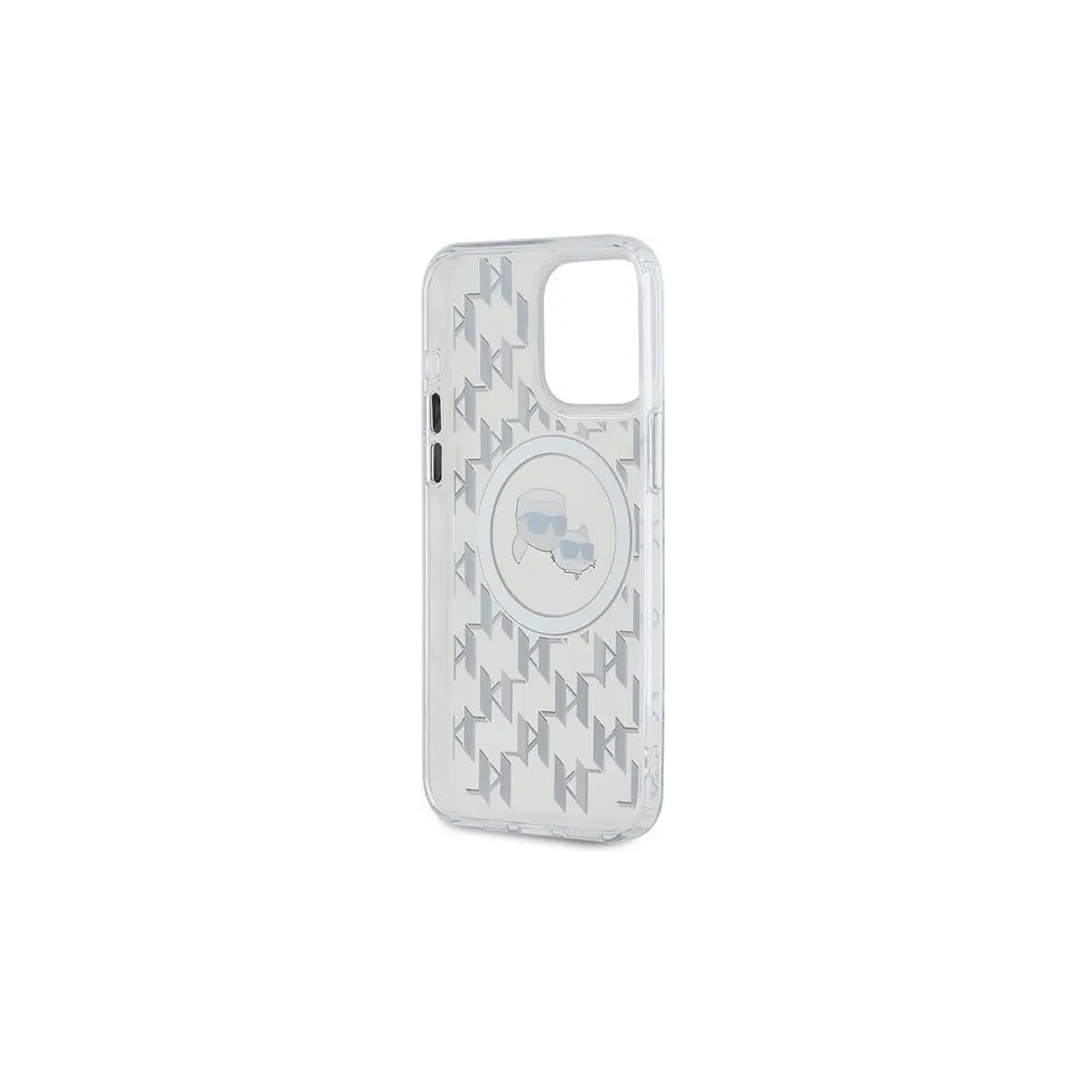 Hurtownia GSM - Karl Lagerfeld KLHMP15XHMCKMHT Apple iPhone 15 Pro Max IML Monogram Karl&Choupette Kopf MagSafe transparent - KLD21707 - {ean13} - Hurt