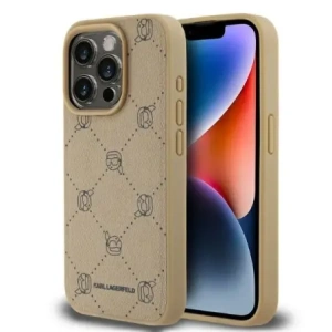 Hurtownia GSM - Karl Lagerfeld KLHMP15XPGKHPHE Apple iPhone 15 Pro Max MagSafe Karl Heads beige - KLD21709 - {ean13} - Hurt