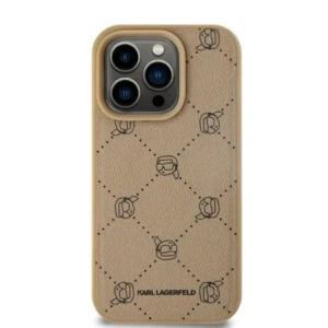 Hurtownia GSM - Karl Lagerfeld KLHMP15XPGKHPHE Apple iPhone 15 Pro Max MagSafe Karl Heads beige - KLD21709 - {ean13} - Hurt
