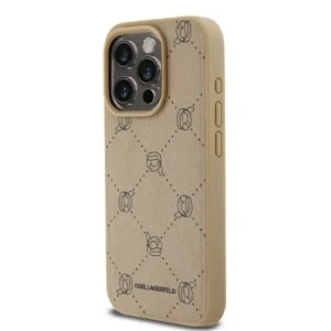 Hurtownia GSM - Karl Lagerfeld KLHMP15XPGKHPHE Apple iPhone 15 Pro Max MagSafe Karl Heads beige - KLD21709 - {ean13} - Hurt