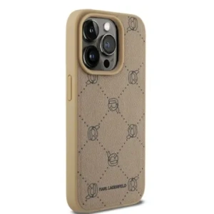 Hurtownia GSM - Karl Lagerfeld KLHMP15XPGKHPHE Apple iPhone 15 Pro Max MagSafe Karl Heads beige - KLD21709 - {ean13} - Hurt