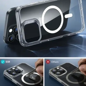 ESR Classic Hybrid Halolock MagSafe & Tempered Glass Apple iPhone 16 Pro Max Átlátszó