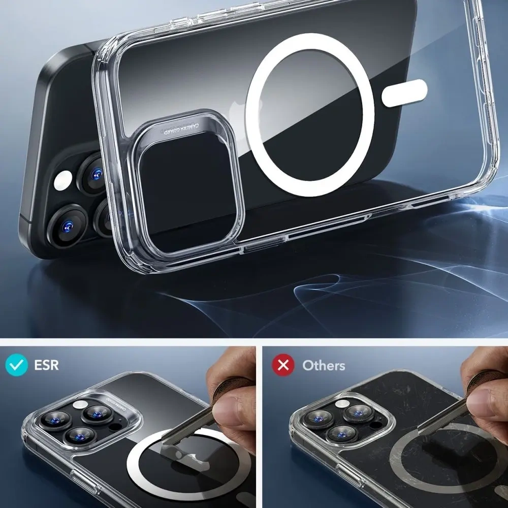 Wholesale ESR Classic Hybrid Halolock MagSafe & Tempered Glass Apple iPhone 16 Pro Max Clear - ESR839 - {ean13} - Hurt