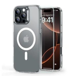 Hurtownia GSM - ESR Classic Hybrid Halolock MagSafe & Sticlă Temperată Apple iPhone 16 Pro Max Clar Frosat - ESR840 - {ean13} - Hurt