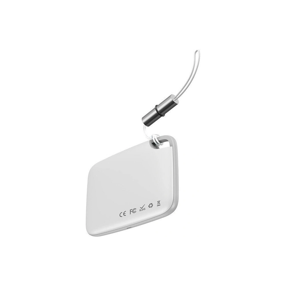 Hurtownia GSM - Lokalizator Bluetooth Baseus T2 ze smyczą (biały) - BSU1041WHT - {ean13} - Hurt