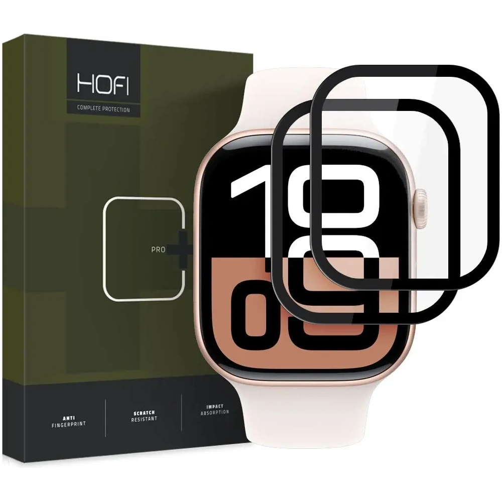 Hurtownia GSM - Hofi Glass Pro+ Apple Watch 10 42mm černá [2 PACK] - HOFI547 - {ean13} - Hurt