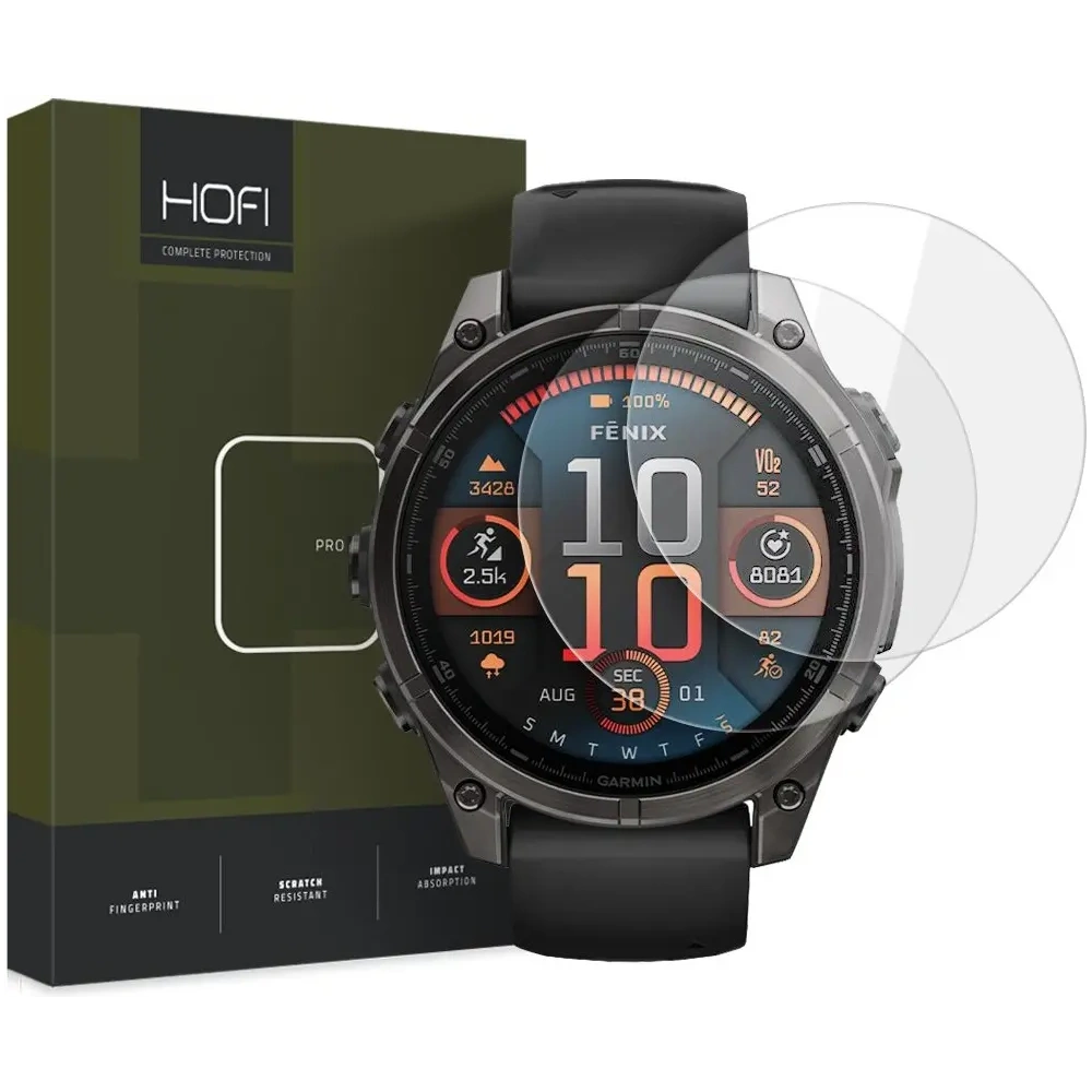 Hurtownia GSM - Hofi Sklo Pro+ Garmin Fenix 8 47mm Čiré [2 PAK] - HOFI549 - {ean13} - Hurt