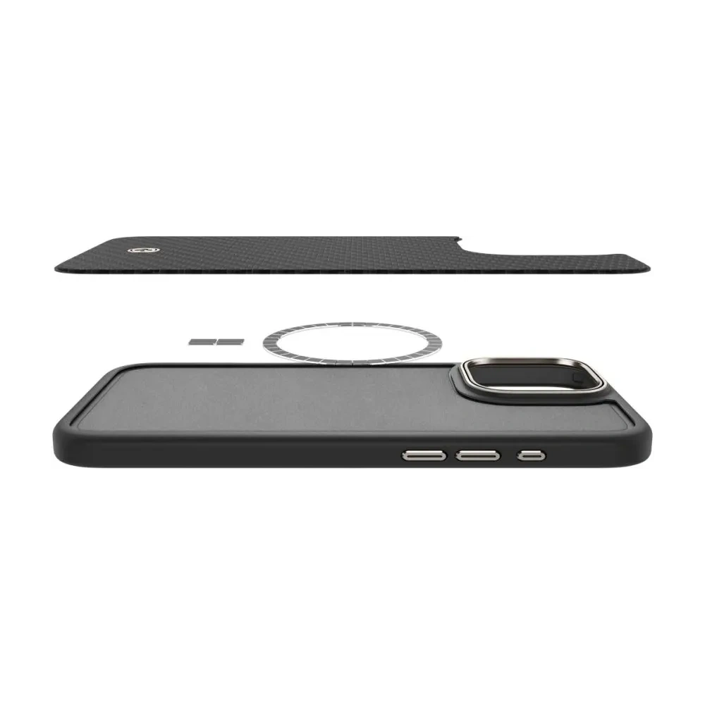 Hurtownia GSM - Spigen Enzo Aramid Mag MagSafe Apple iPhone 16 Pro Schwarz/natur - SPN16478 - {ean13} - Hurt